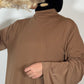 Ensemble Abaya & Khimaar – Jersey Premium Camel