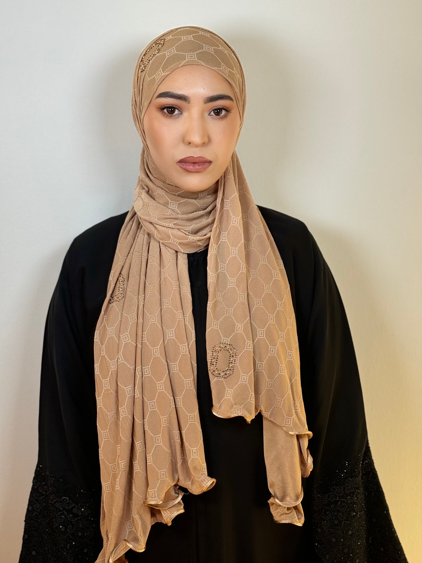 Jacquard beige