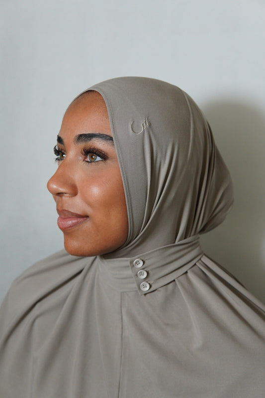 Cagoule breathable  greige